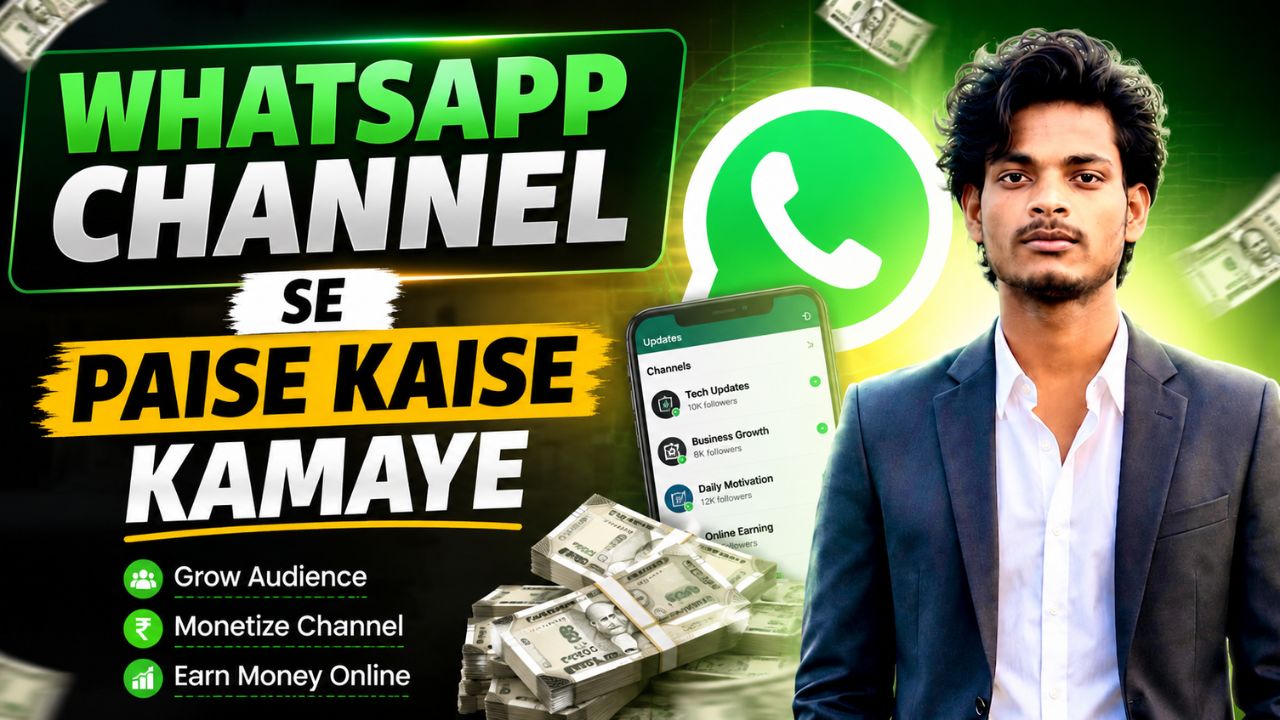 whatsapp channel se paise kaise kamaye
