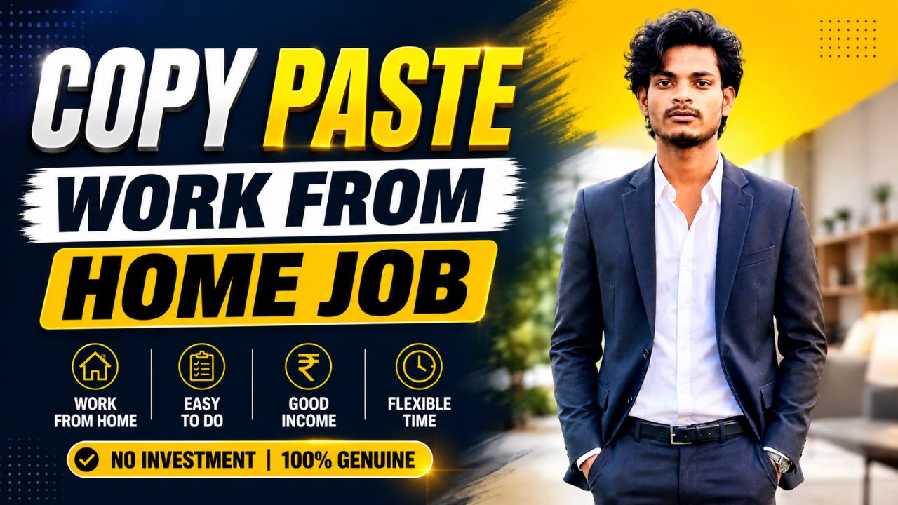 copy paste work from home job