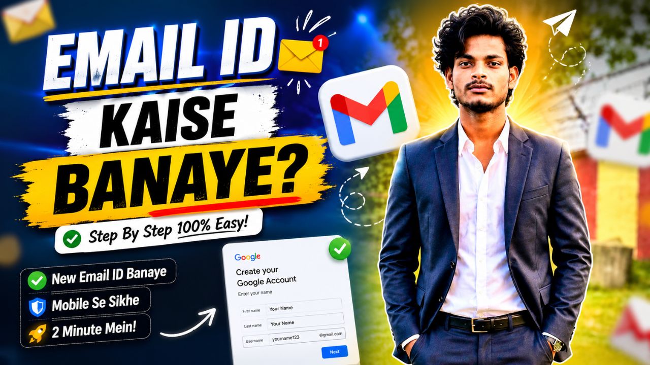 email kaise banaye