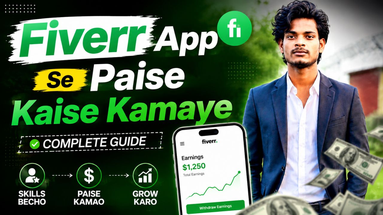 fiverr app se paise kaise kamaye