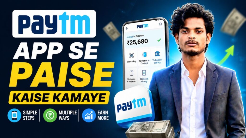 paytm app se paise kaise kamaye
