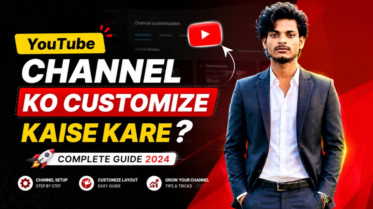 youtube channel ko customize kaise kare