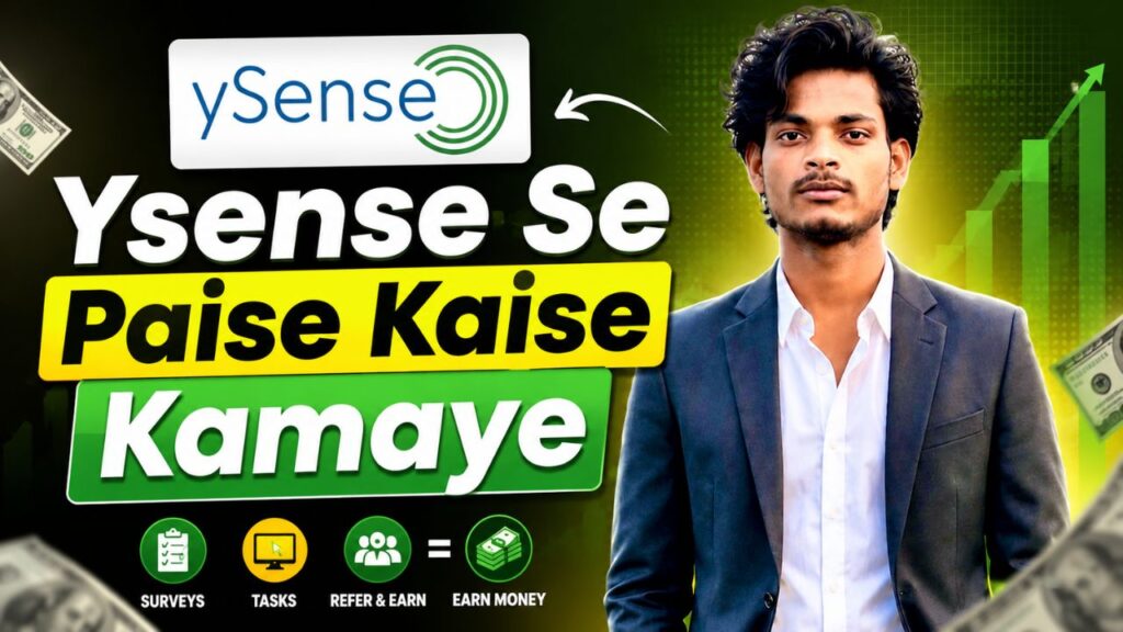 ysense se paise kaise kamaye