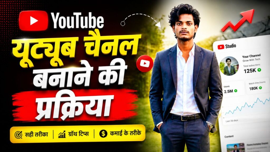 2026 Easy, YouTube Channel Kaise Banaye : मात्र 2 मिनट में अपना YouTube Channel बनाना सीखे, यहां दी गई है पूरी जानकारी यूट्यूब चैनल बनाने की प्रक्रिया
