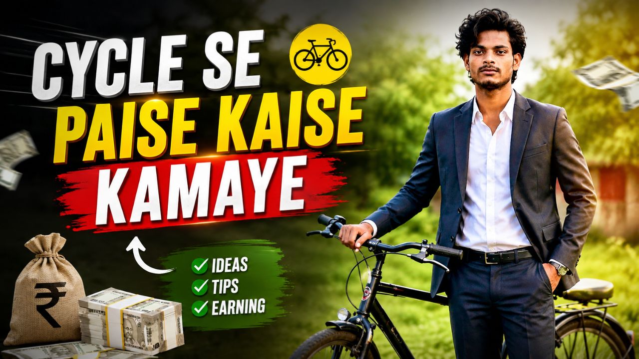 cycle se paise kaise kamaye
