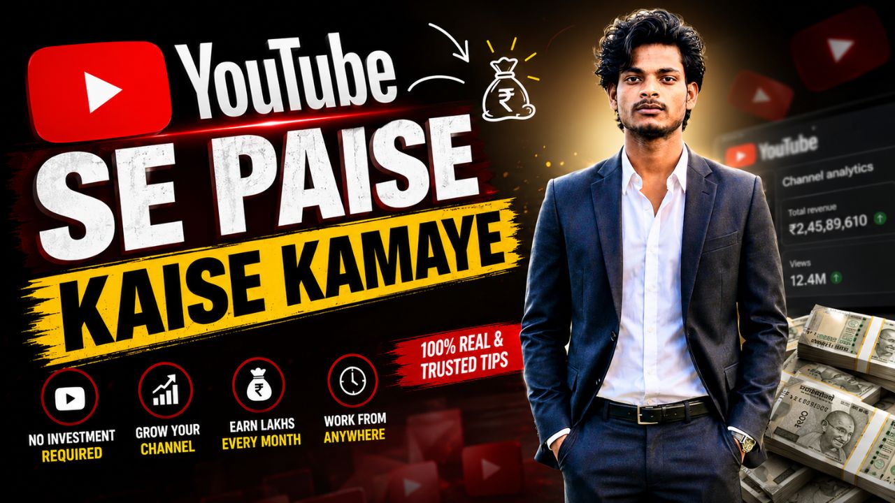 youtube se paise kaise kamaye