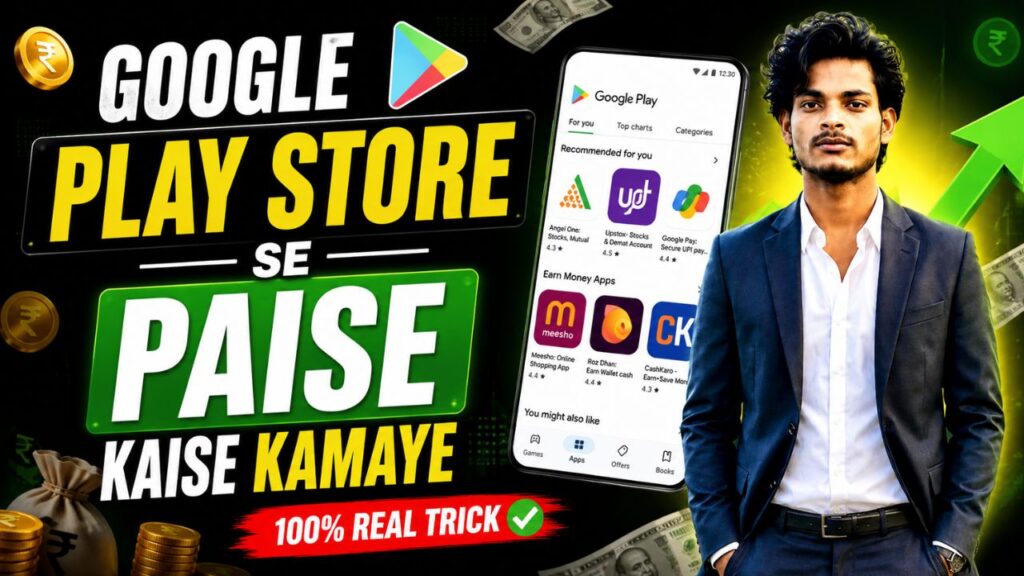 google play store se paise kaise kamaye