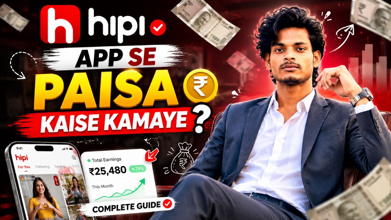 hipi app se paise kaise kamaye